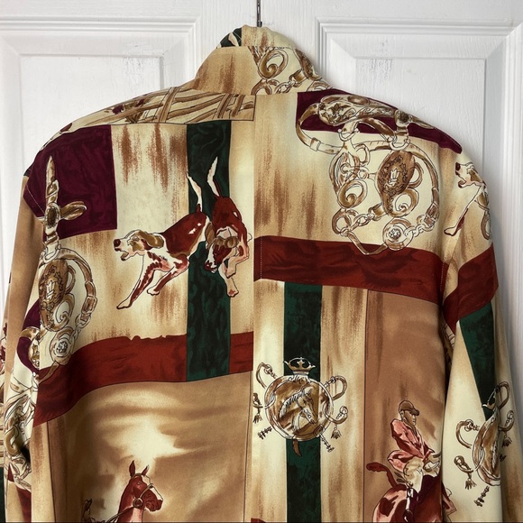 Patterned Wool Blend Jacket - Picture 7 of 16